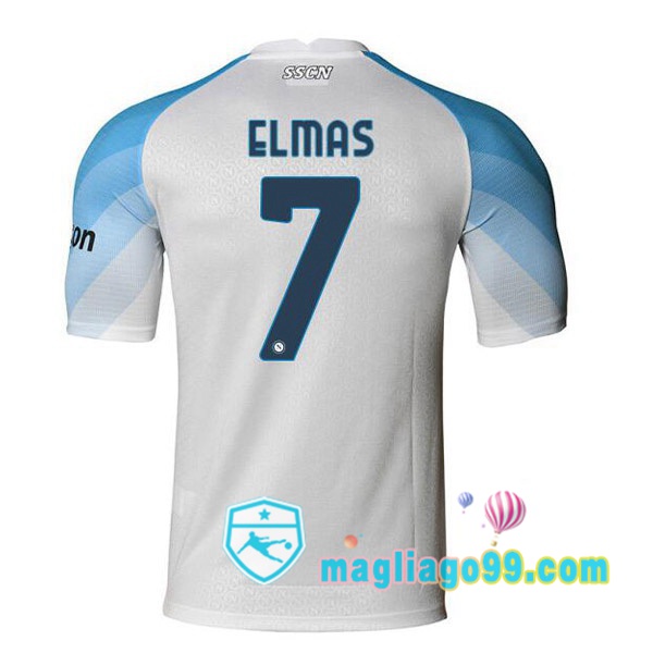 Magliago - Passione Maglie Thai Affidabili Basso Costo Online Shop | Maglia SSC Napoli (Elmas 7) Prima Bianco 2022/2023