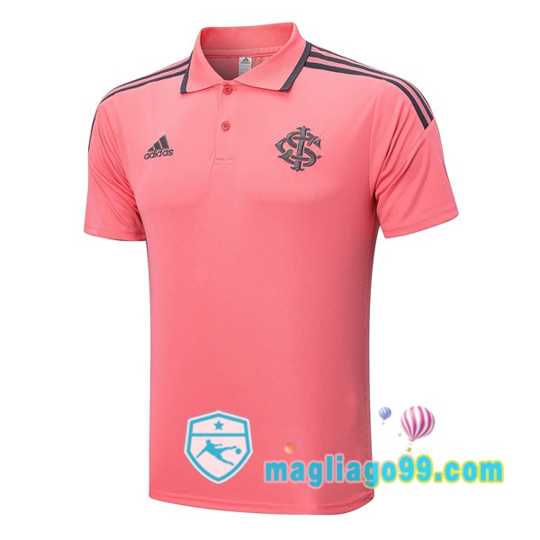 Magliago - Passione Maglie Thai Affidabili Basso Costo Online Shop | SC Internacional Polo Maglia Uomo Rosa 2022/2023