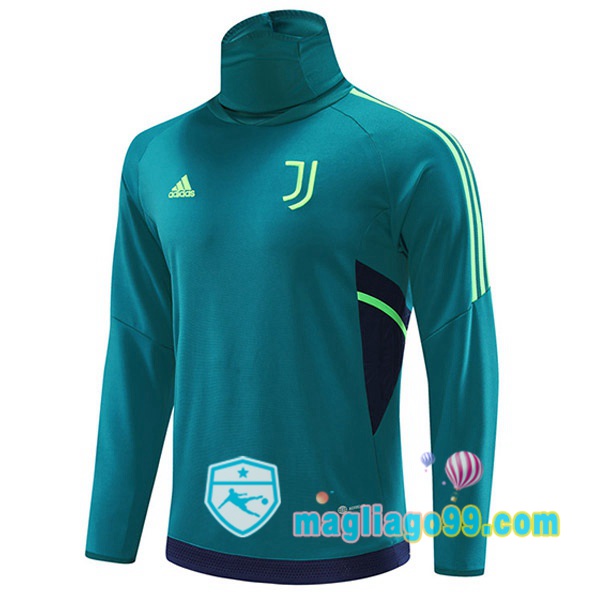 Magliago - Passione Maglie Thai Affidabili Basso Costo Online Shop | Felpe Allenamento Juventus Collo Alto Verde 2022/2023