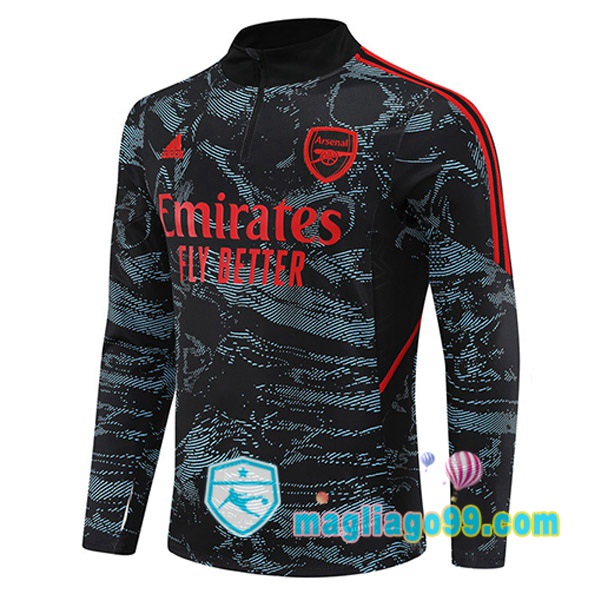 Magliago - Passione Maglie Thai Affidabili Basso Costo Online Shop | Felpe Allenamento Arsenal Blu Rosso 2022/2023