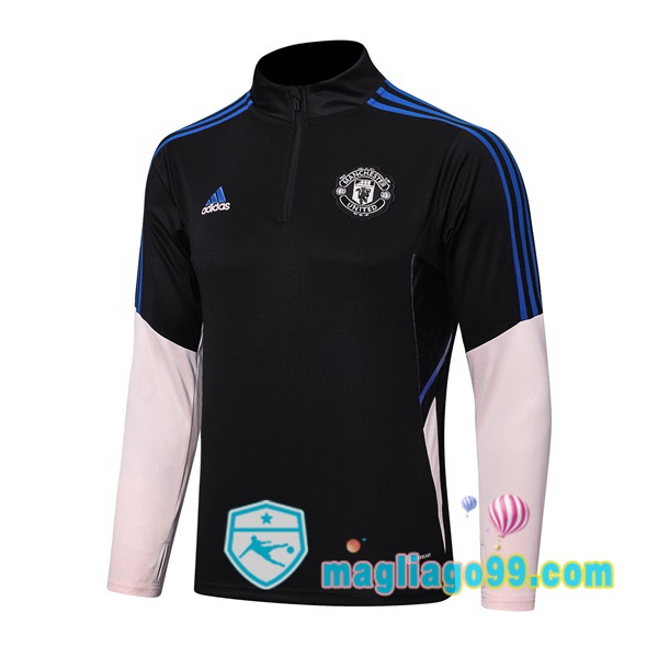 Magliago - Passione Maglie Thai Affidabili Basso Costo Online Shop | Felpe Allenamento Manchester United Nero 2022/2023