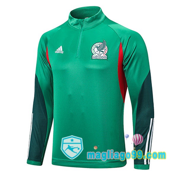 Magliago - Passione Maglie Thai Affidabili Basso Costo Online Shop | Felpe Allenamento Messico Verde 2022/2023
