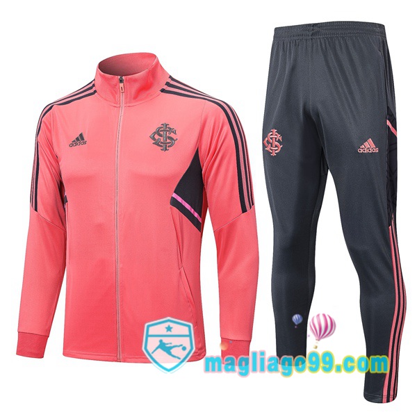Magliago - Passione Maglie Thai Affidabili Basso Costo Online Shop | Giacca Da Allenamento SC Internacional Rosa 2022/2023