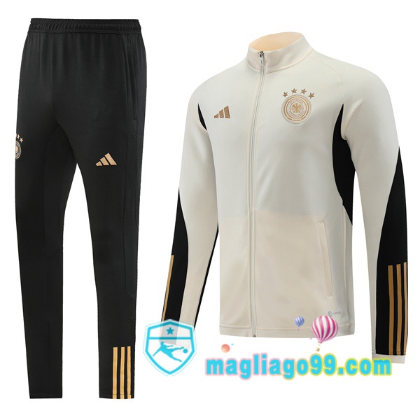 Magliago - Passione Maglie Thai Affidabili Basso Costo Online Shop | Giacca Da Allenamento Germania Bianco 2022/2023