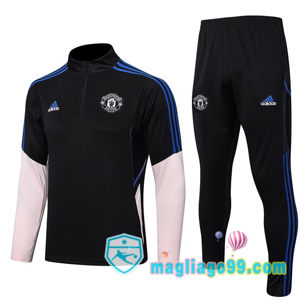 Magliago - Passione Maglie Thai Affidabili Basso Costo Online Shop | Tuta da Allenamento Manchester United Nero 2022/2023