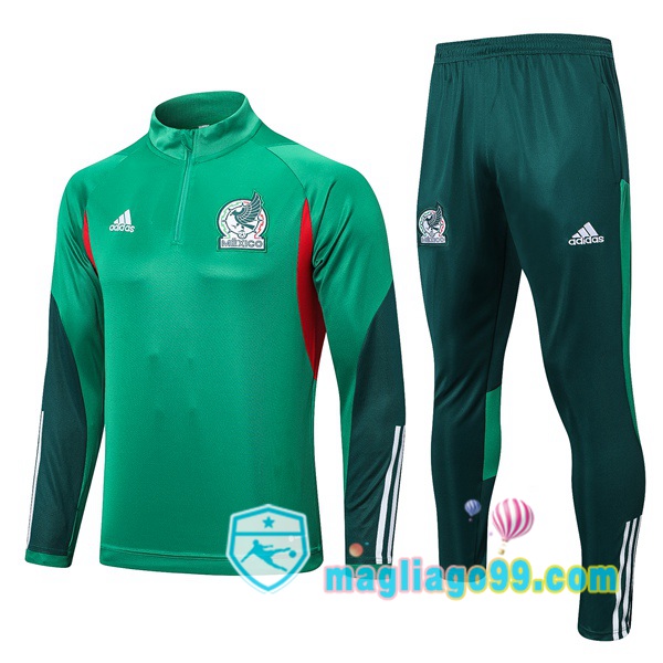 Magliago - Passione Maglie Thai Affidabili Basso Costo Online Shop | Tuta da Allenamento Messico Verde 2022/2023