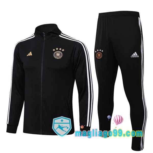 Magliago - Passione Maglie Thai Affidabili Basso Costo Online Shop | Giacca Da Allenamento Germania Nero 2022/2023