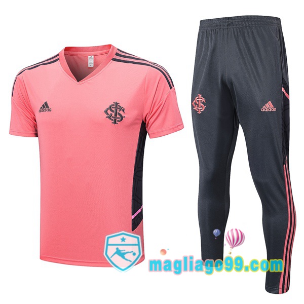 Magliago - Passione Maglie Thai Affidabili Basso Costo Online Shop | Tuta Maglie Allenamento SC Internacional + Pantaloni Rosa 2022/2023
