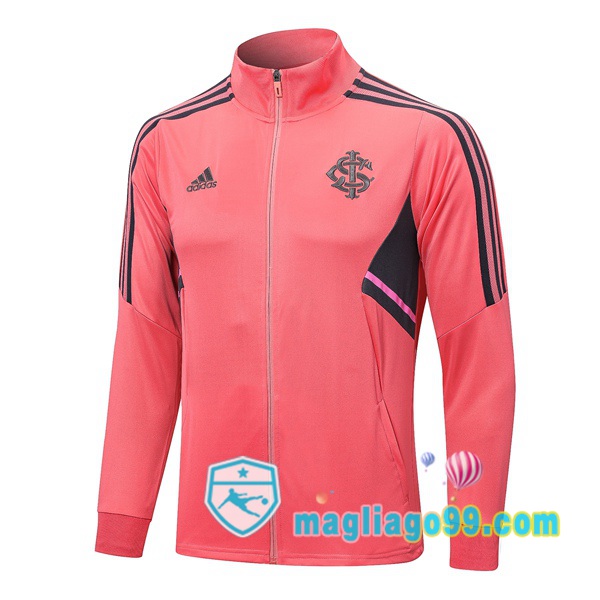 Magliago - Passione Maglie Thai Affidabili Basso Costo Online Shop | Giacca Da Allenamento SC Internacional Rosa 2022/2023