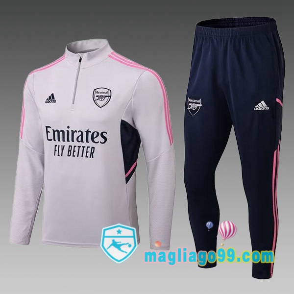 Magliago - Passione Maglie Thai Affidabili Basso Costo Online Shop | Tuta da Allenamento Arsenal Bambino Bianco 2022/2023