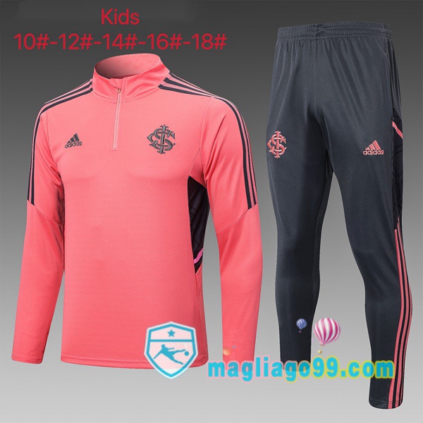 Magliago - Passione Maglie Thai Affidabili Basso Costo Online Shop | Tuta da Allenamento SC Internacional Bambino Rosa 2022/2023