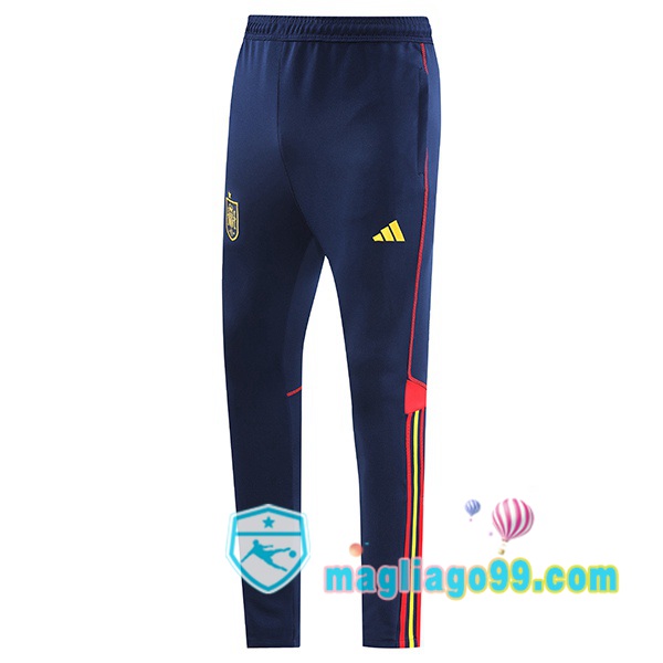 Magliago - Passione Maglie Thai Affidabili Basso Costo Online Shop | Pantaloni Da Allenamento Spagna Blu 2022/2023