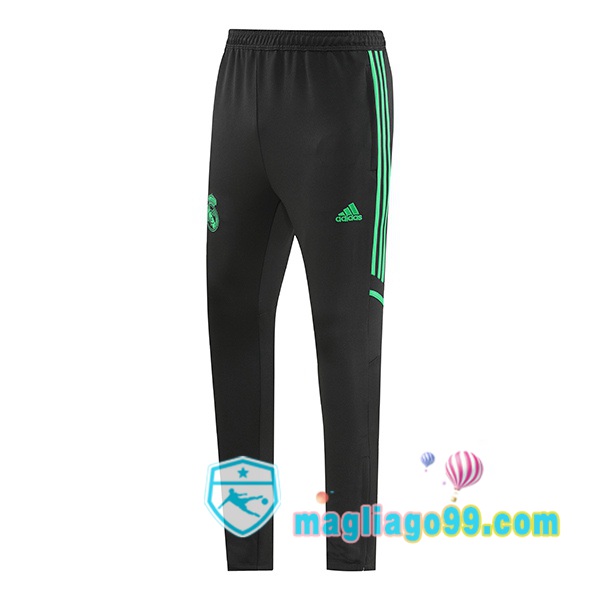 Magliago - Passione Maglie Thai Affidabili Basso Costo Online Shop | Pantaloni Da Allenamento Real Madrid Nero 2022/2023