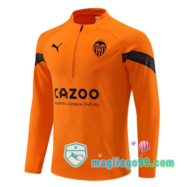Magliago - Passione Maglie Thai Affidabili Basso Costo Online Shop | Felpe Allenamento Valencia CF Arancione 2022/2023