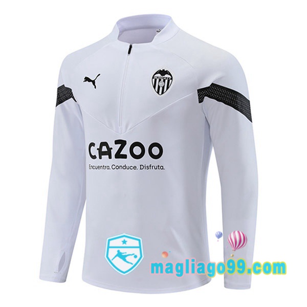 Magliago - Passione Maglie Thai Affidabili Basso Costo Online Shop | Felpe Allenamento Valencia CF Bianco 2022/2023