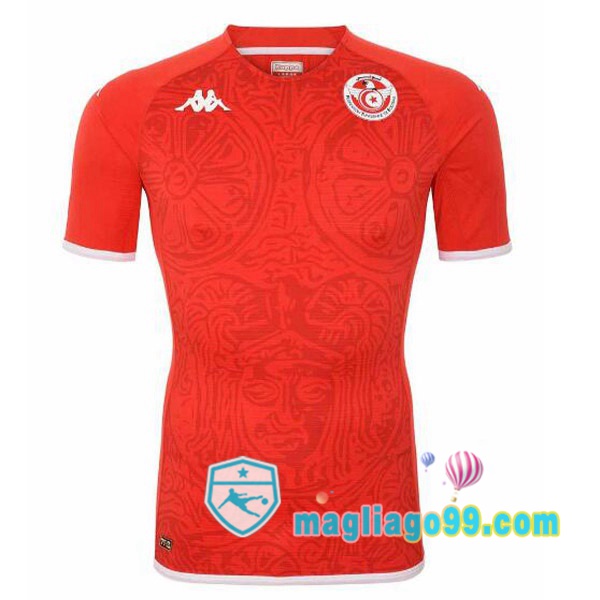 Magliago - Passione Maglie Thai Affidabili Basso Costo Online Shop | Nazionale Maglia Calcio Tunisia Prima Rosso 2022/2023