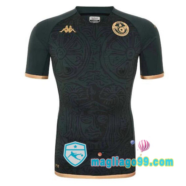 Magliago - Passione Maglie Thai Affidabili Basso Costo Online Shop | Nazionale Maglia Calcio Tunisia Terza Nero 2022/2023