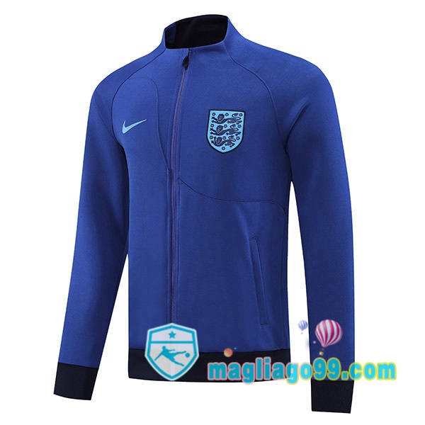 Magliago - Passione Maglie Thai Affidabili Basso Costo Online Shop | Giacca Da Allenamento Inghilterra Blu 2022/2023
