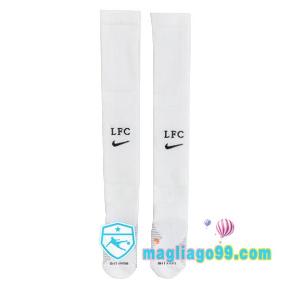 Magliago - Passione Maglie Thai Affidabili Basso Costo Online Shop | Calzettoni Da Calcio FC Liverpool Seconda Bianco 2022/2023
