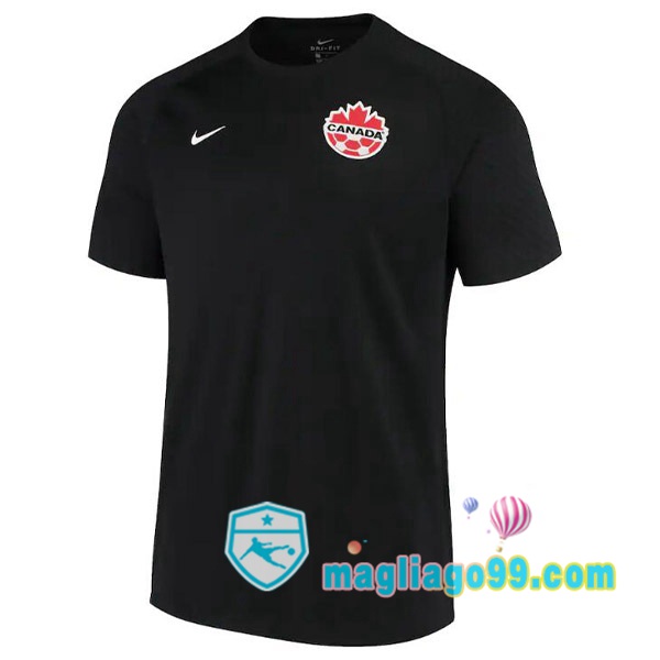 Magliago - Passione Maglie Thai Affidabili Basso Costo Online Shop | Nazionale Maglia Calcio Canada Terza Nero Coppa del Mondo 2022