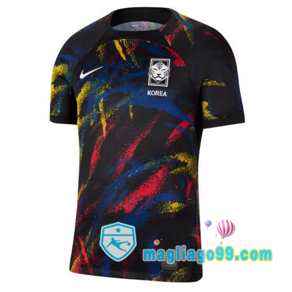 Magliago - Passione Maglie Thai Affidabili Basso Costo Online Shop | Nazionale Maglia Calcio Corea Seconda Nero Coppa del Mondo 2022