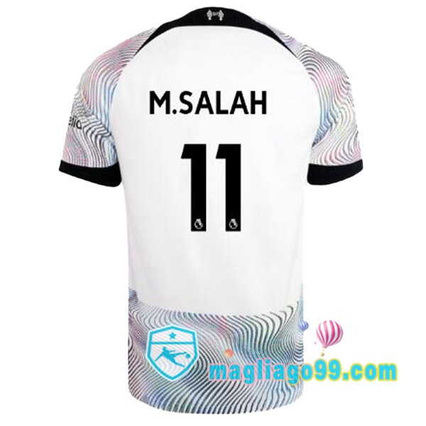 Magliago - Passione Maglie Thai Affidabili Basso Costo Online Shop | Maglia FC Liverpool (M.SALAH 11) Seconda Bianco 2022/2023