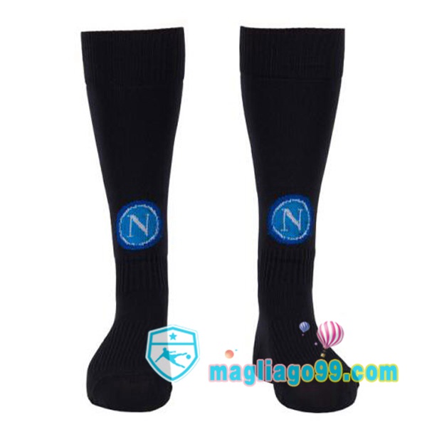 Magliago - Passione Maglie Thai Affidabili Basso Costo Online Shop | Calzettoni Da Calcio SSC Napoli Terza Nero 2022/2023