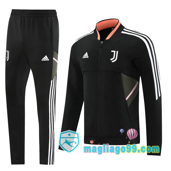 Magliago - Passione Maglie Thai Affidabili Basso Costo Online Shop | Giacca Da Allenamento Juventus Nero 2022/2023