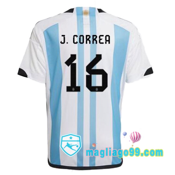 Magliago - Passione Maglie Thai Affidabili Basso Costo Online Shop | Nazionale Maglia Calcio Argentina (ALMADA 16) Prima Blu Bianco 2022/2023