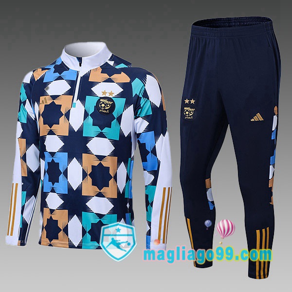 Tuta da Allenamento Algerie Bambino Bianco 2022/2023