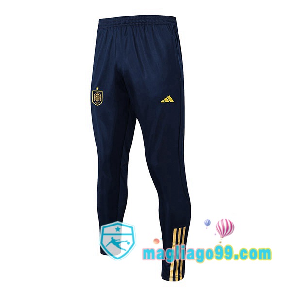 Magliago - Passione Maglie Thai Affidabili Basso Costo Online Shop | Pantaloni Da Allenamento Spagna Blu 2022/2023