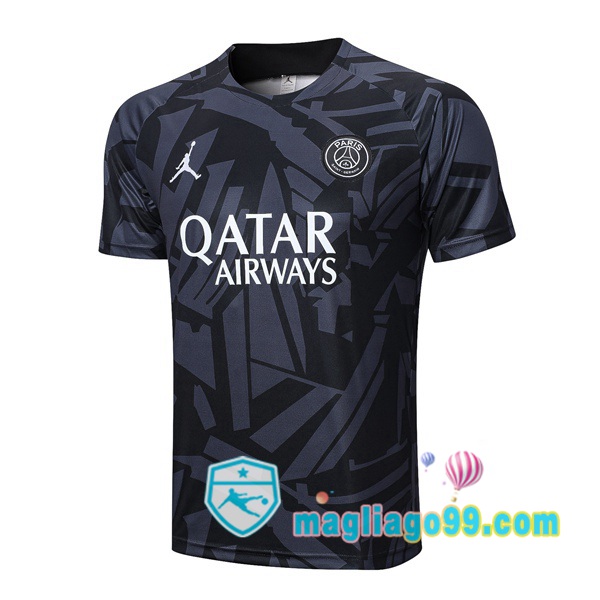 Magliago - Passione Maglie Thai Affidabili Basso Costo Online Shop | Tuta Maglie Allenamento Paris PSG Nero 2022/2023