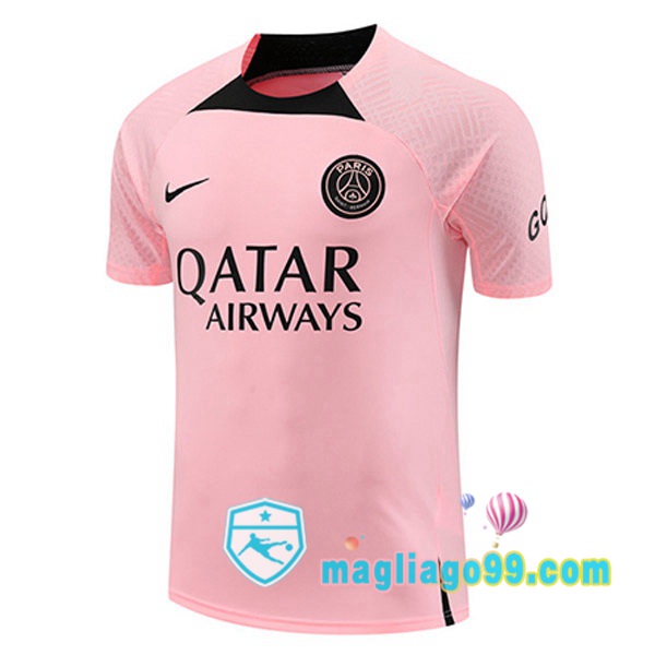 Magliago - Passione Maglie Thai Affidabili Basso Costo Online Shop | Tuta Maglie Allenamento Paris PSG Rosa 2022/2023