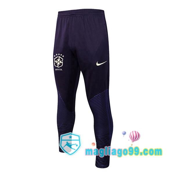 Magliago - Passione Maglie Thai Affidabili Basso Costo Online Shop | Pantaloni Da Allenamento Brasile Porpora 2022/2023