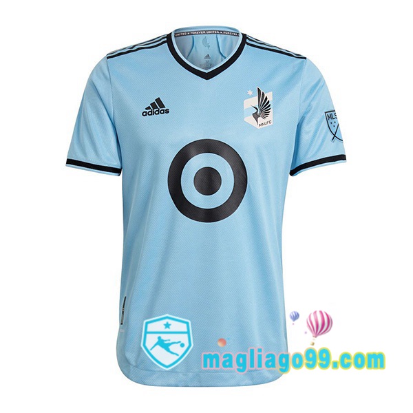 Magliago - Passione Maglie Thai Affidabili Basso Costo Online Shop | Maglia Calcio Minnesota United Seconda Blu 2022