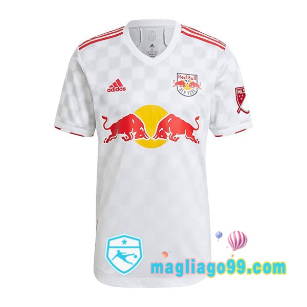 Magliago - Passione Maglie Thai Affidabili Basso Costo Online Shop | Maglia Calcio New York Red Bulls Prima Bianco 2022