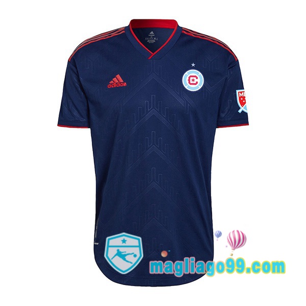 Magliago - Passione Maglie Thai Affidabili Basso Costo Online Shop | Maglia Calcio Chicago Fire FC Prima Blu Royal 2022