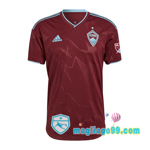 Magliago - Passione Maglie Thai Affidabili Basso Costo Online Shop | Maglia Calcio Colorado Rapids Prima Rosso 2022
