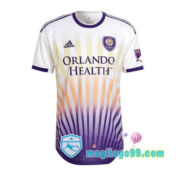 Magliago - Passione Maglie Thai Affidabili Basso Costo Online Shop | Maglia Calcio Orlando City SC Seconda Bianco 2022
