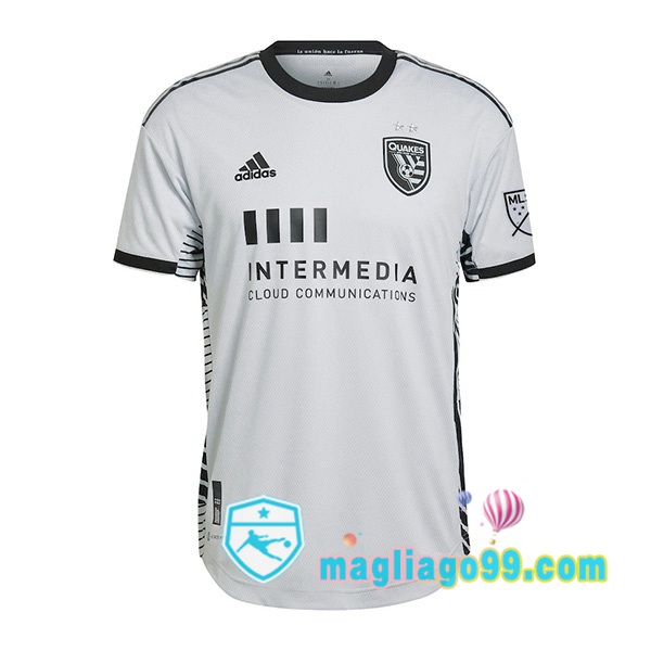 Magliago - Passione Maglie Thai Affidabili Basso Costo Online Shop | Maglia Calcio San Jose Earthquakes Seconda Grigio 2022