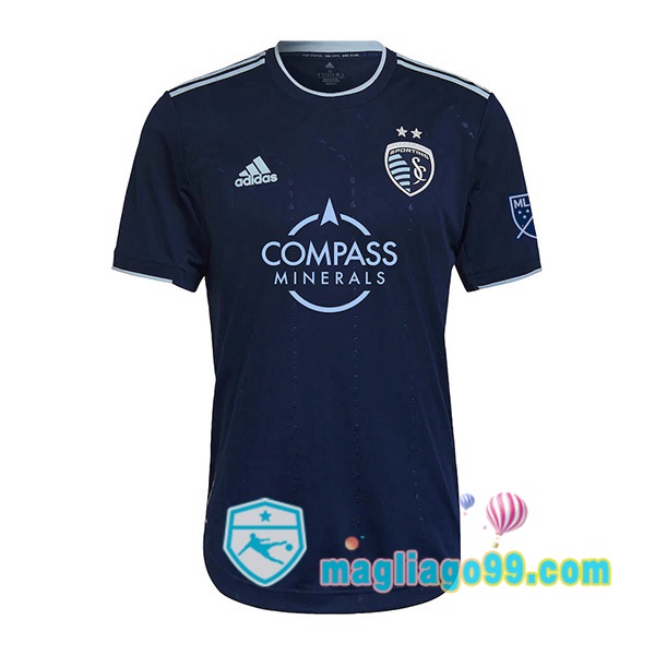 Magliago - Passione Maglie Thai Affidabili Basso Costo Online Shop | Maglia Calcio Sporting Kansas City Seconda Blu 2022