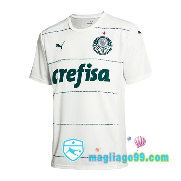 Magliago - Passione Maglie Thai Affidabili Basso Costo Online Shop | Maglia Calcio Palmeiras Prima Bianco 2022/2023