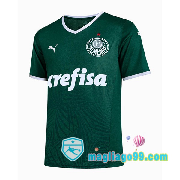 Magliago - Passione Maglie Thai Affidabili Basso Costo Online Shop | Maglia Calcio Palmeiras Prima Verde 2022/2023
