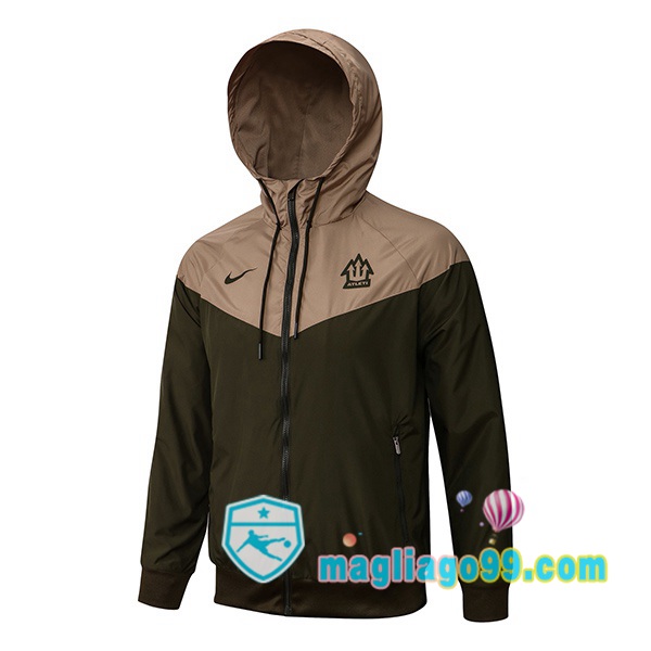 Magliago - Passione Maglie Thai Affidabili Basso Costo Online Shop | Giacca A Vento Atletico Madrid Verde Scuro 2021/2022