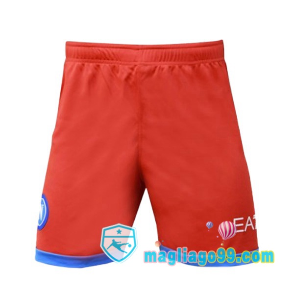 Magliago - Passione Maglie Thai Affidabili Basso Costo Online Shop | Pantalonici Da Calcio SSC Napoli Quattro Rosso 2021/2022