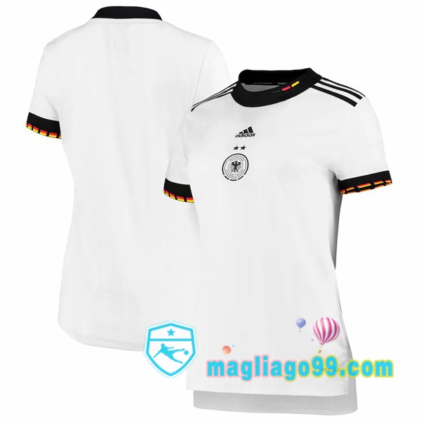 Magliago - Passione Maglie Thai Affidabili Basso Costo Online Shop | Nazionale Maglia Calcio Germania Donna Prima Bianco Europeo Femminile 2022