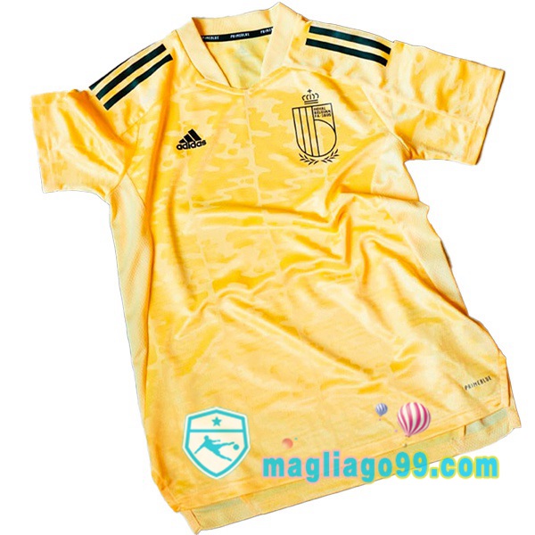 Magliago - Passione Maglie Thai Affidabili Basso Costo Online Shop | Nazionale Maglia Calcio Belgio Donna Seconda Giallo Europeo Femminile 2022