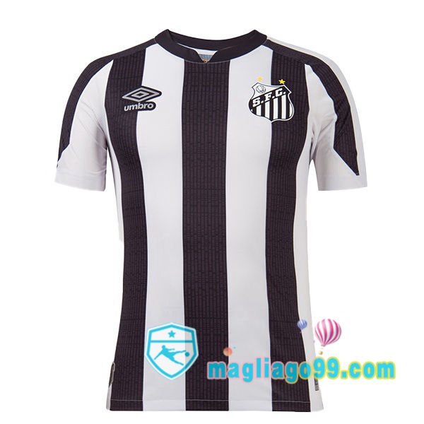 Magliago - Passione Maglie Thai Affidabili Basso Costo Online Shop | Maglia Calcio Santos FC Seconda Bianco Nero 2022/2023