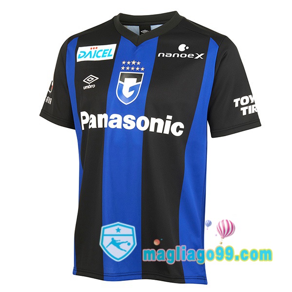 Magliago - Passione Maglie Thai Affidabili Basso Costo Online Shop | Maglia Calcio Gamba Osaka Prima Blu Nero 2022