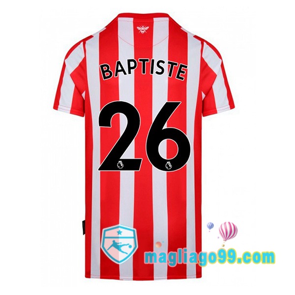 Magliago - Passione Maglie Thai Affidabili Basso Costo Online Shop | Maglia Calcio Brentford FC (BAPTISTE 26) Prima Rosso Bianco 2022/2023